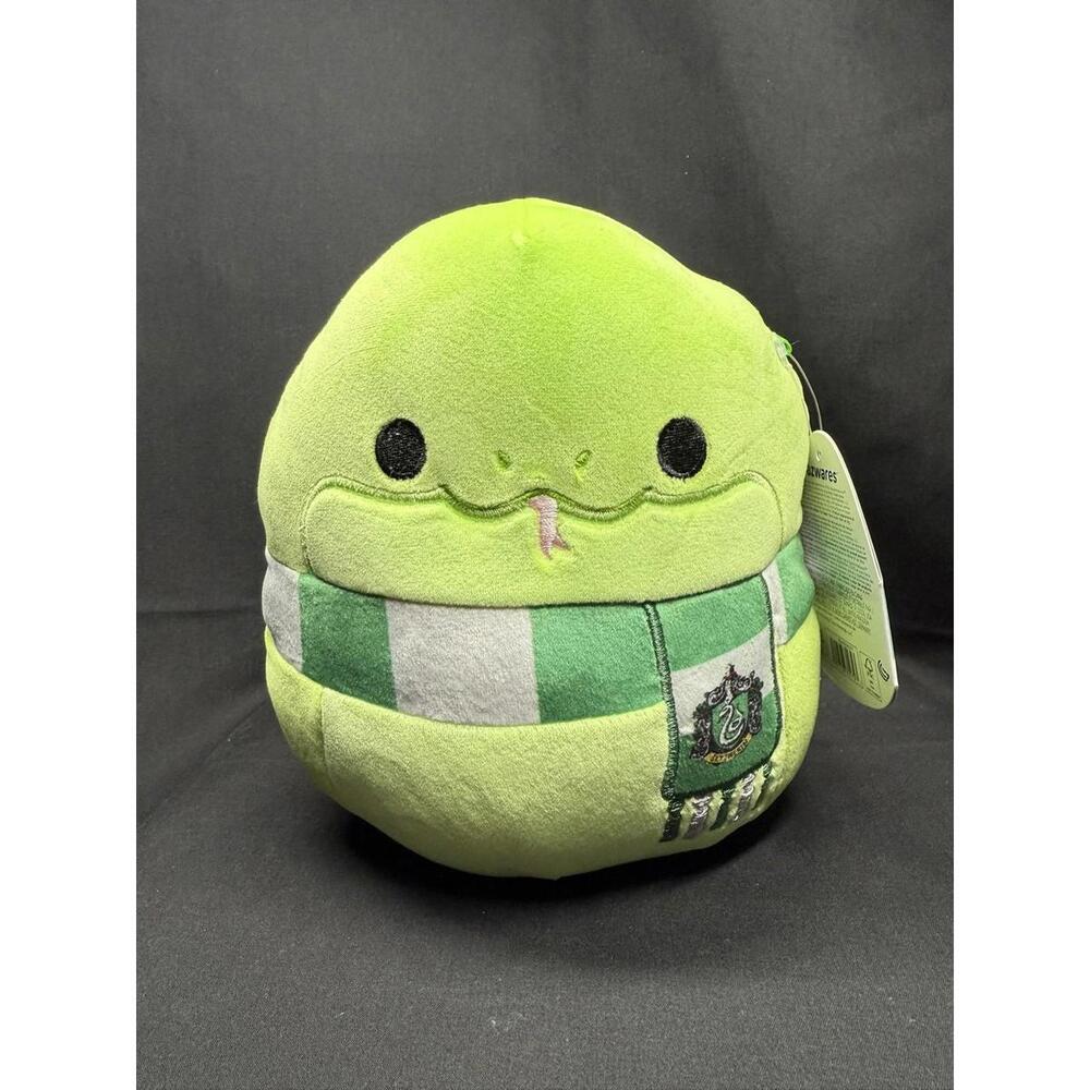 Squishmallows Harry Potter Slytherin Snake Plush 8" Stuffed Animal Toy Green New